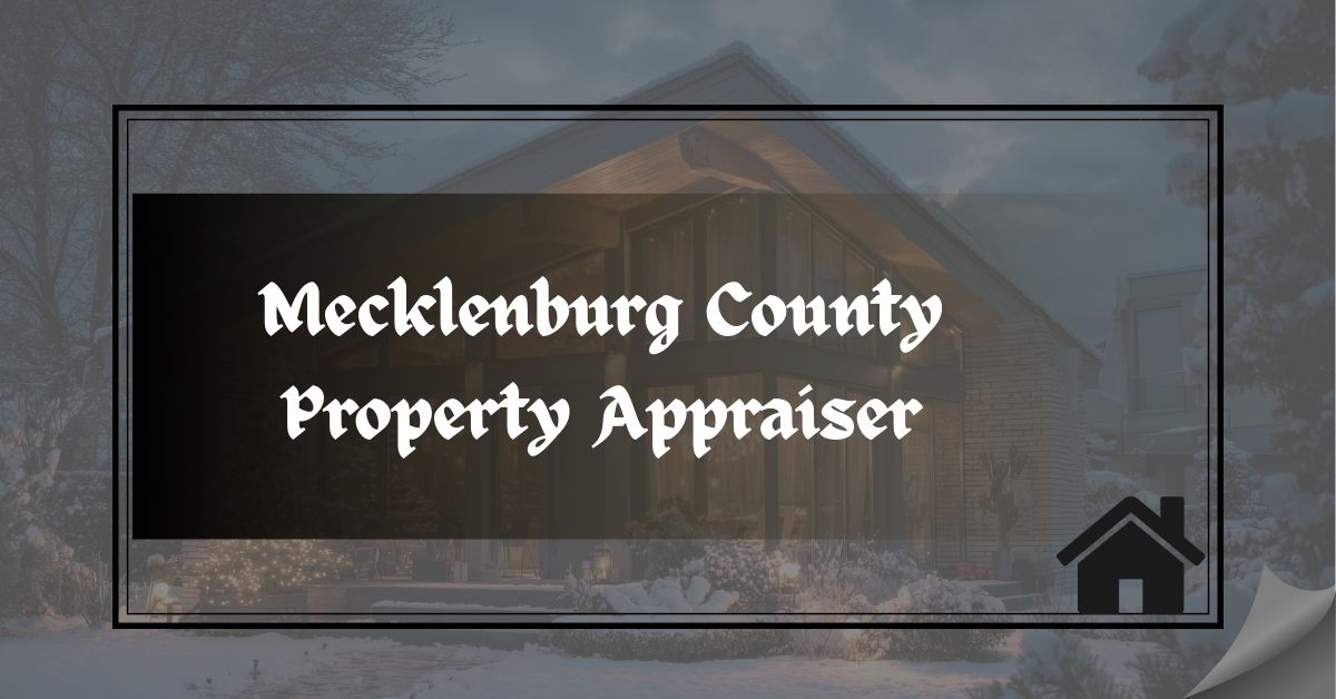 Mecklenburg County Property Appraiser